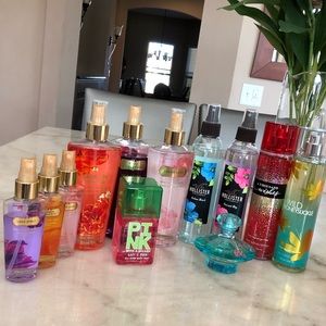 Victoria secret, Bath & Body, Hollister, BritneyS